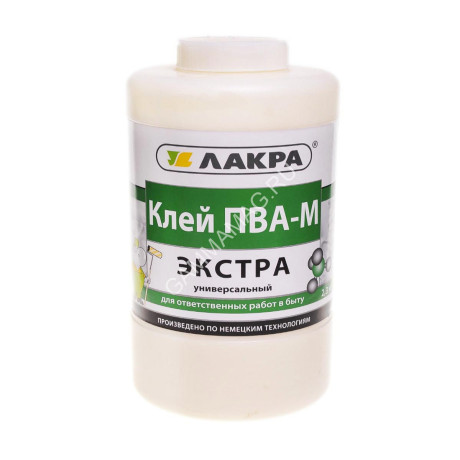 Клей ПВА -М Экстра 2.3 кг Лакра *6/216