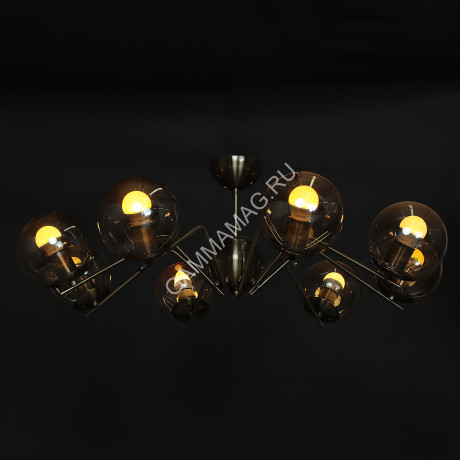 Люстра N4166/8 8*40W E27 (q-800;h-310) VERNER LIGHTING *1