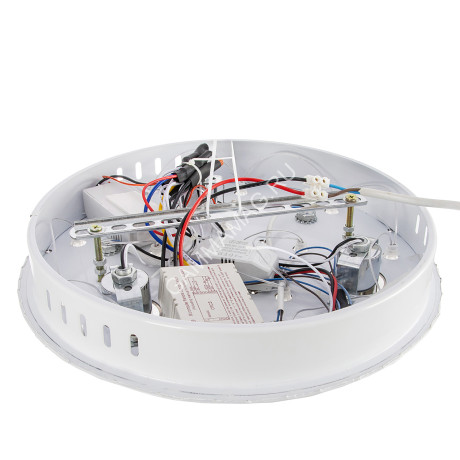 Люстра Y0833/3+3 CH Е14 3*40Вт +3*3Вт ( h=200; d=300) VERNER LIGHTING *1