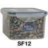 Контейнер д/прод. пластм. "Safe & Fresh" 0,86л с кр. прям. SF1-2 (Tek.A.Tek) *1/27