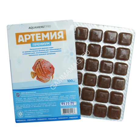 Аква Меню свм Артемия Премиум замороженная 100мл (блистер)