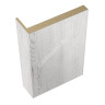 Наличник ПВХ телескопический САНТОРИНИ БЕЛЫЙ 70*2150мм BROZEX-WOOD *10