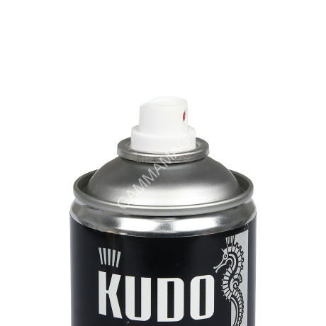 Эмаль-аэрозоль белый глянцевая 520/270 мл RAL 9003 KUDO *1/12
