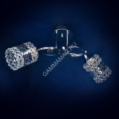 Люстра N1916/2 CH Е27 2*40Вт ( h=290; d=560) S=8м2 VERNER LIGHTING *1
