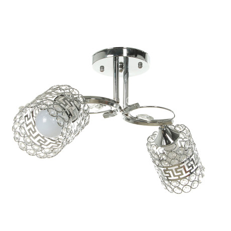 Люстра N1916/2 CH Е27 2*40Вт ( h=290; d=560) S=8м2 VERNER LIGHTING *1