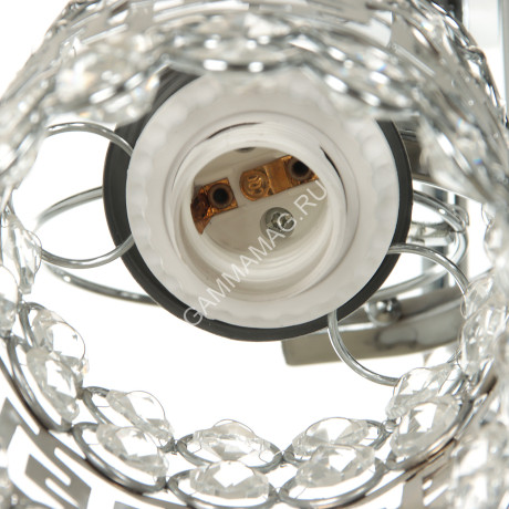 Люстра N1916/2 CH Е27 2*40Вт ( h=290; d=560) S=8м2 VERNER LIGHTING *1