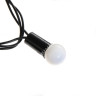 Гирлянда Нить 10м 100LED Шарики d=1,5см бел-син мигает т/нить 220V IP44 1080045 *1/50