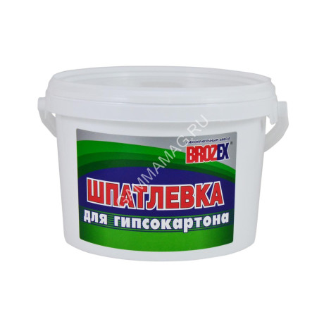 Шпатлевка акриловая по гипсокартону 3 кг BROZEX *4/192
