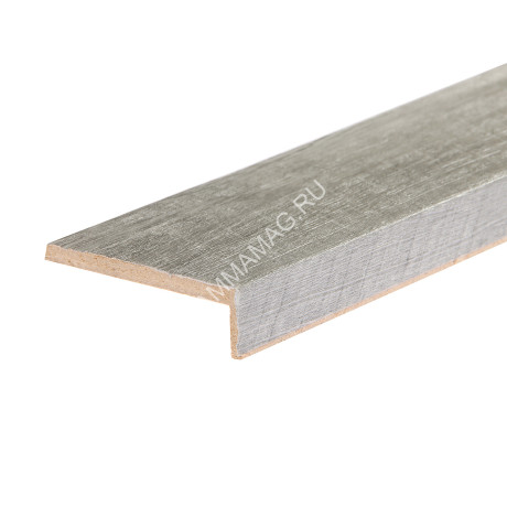 Наличник ПВХ телескопический САНТОРИНИ СЕРЫЙ 70*2150мм BROZEX-WOOD *10
