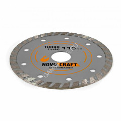 Диск алмазный 115*22.23*1.8мм турбо по бетону TURBO Novocraft *1