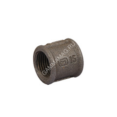 Муфта чугунная короткая _15 *10