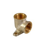 Уголок сантехнический с креплением 1/2"(_15) М/М CTM CRLFW012 *10/100