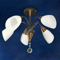 Люстра N4212/5 5*40W E27 (q-640; h-410) VERNER LIGHTING *1