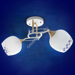 Люстра С0651/2 2*40W E27 (h=240 w=220 l=460) VERNER LIGHTING *1