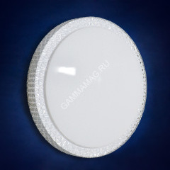 Светильник светодиодный акриловый 500мм 72W 8207A/36W*2 white 3 реж. пульт S=20м2 VERNER LIGHTING*1/5