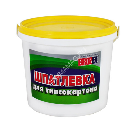 Шпатлевка акриловая по гипсокартону 5 кг BROZEX *4/144
