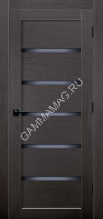 Дверь межкомнатная остеклённая ЦАРГИ ПВХ COMFORT-2 Венге 3D 800мм BROZEX-WOOD *1