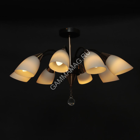 Люстра N4212/8 5*40W E27 (q-570;h-260) VERNER LIGHTING *1