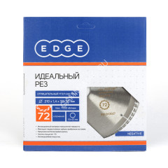 Диск пильный 210*30/20мм 72 зубьев по алюминию (810010027) EDGE PATRIOT *1/10