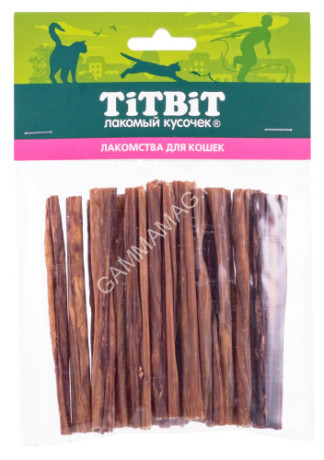 TiTBiT 0,034кг кишки бараньи (мягкая упаковка) для кошек