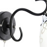 Бра N1897/1W BK+CH E27 1*40Вт (200*300*140) VERNER LIGHTING *1