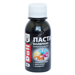 Колер паста черный 0,1 кг ДАЛИ *8/48