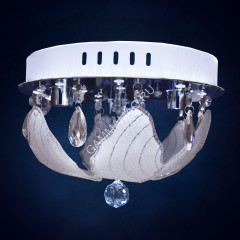 Люстра Y0886/3 CH 3*40W E14 220V пульт (h-220; d-300) VERNER LIGHTING *1