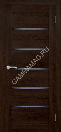 Дверь межкомнатная остеклённая ЦАРГИ ПВХ COMFORT-2 Кедр Венге 3D 700мм BROZEX-WOOD *1