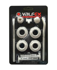 Набор для монтажа радиаторов 1/2" с 2 кронштейнами VALFEX(аналог ЗЧ458)*1/40
