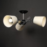Люстра N1944/3 CH+BK Е27 3*40Вт (h=300; d=670) VERNER LIGHTING *1