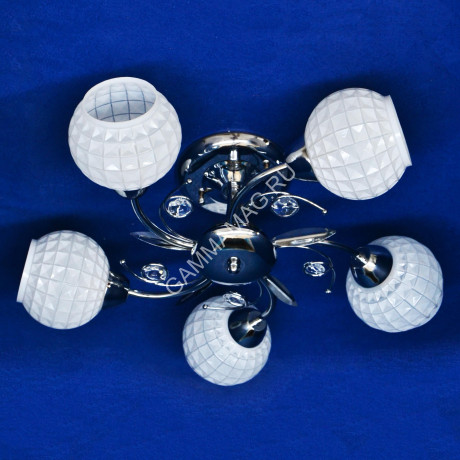 Люстра N30259/5 CH 5*40W E27, 220V VERNER LIGHTING *1