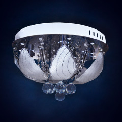 Люстра Y0886/4 CH 4*40W E14, 220V пульт (h-250; d-400) VERNER LIGHTING *1