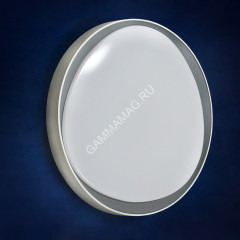 Светильник светодиодный акриловый 500мм 72W 8655/36W*2 grey 3 реж. пульт S=20м2 VERNER LIGHTING *1/5