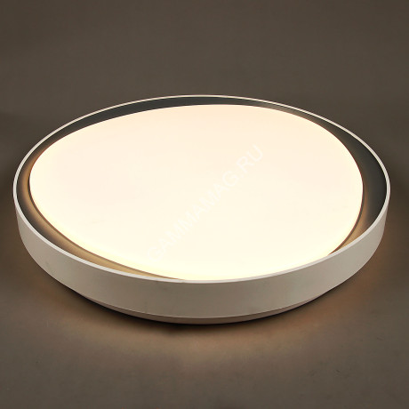 Светильник светодиодный акриловый 500мм 72W 8655/36W*2 grey 3 реж. пульт S=20м2 VERNER LIGHTING *1/5