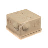 Коробка распаячная 7 вх. ОП 80х80х50мм IP54 сосна TDM SQ1401-0712 инд. штр-код *1/32