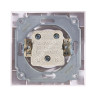 Розетка "Бриллиант" СП 1-мест. белый б/з 16А IP20 UNIVersal 7947588 *10/100