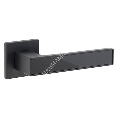Ручка раздельная ЧЕРНЫЙ матовый Slim H-30111-A-BLM/B Code Deco *1/18