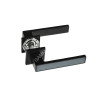 Ручка раздельная ЧЕРНЫЙ матовый Slim H-30111-A-BLM/B Code Deco *1/18
