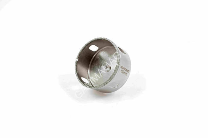 Коронка по стеклу/керамика 60мм алмазная (KAC060056301) Novocraft *1/10