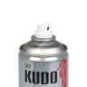 Эмаль-аэрозоль черный термостойкая 520/270 мл KUDO *1/12