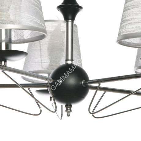 Люстра C0663/5 5*40W E14 220V (q-600; h-600) S=20м2 VERNER LIGHTING *1