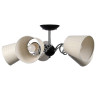 Люстра N1944/5 CH+BK Е27 5*40Вт (h=300; d=700) VERNER LIGHTING *1