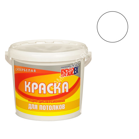 Краска акриловая для потолков 7 кг BROZEX Белоснежная *1/75