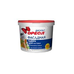Краска акриловая фасадная 3 кг Дисконт Ореол *1/4/144