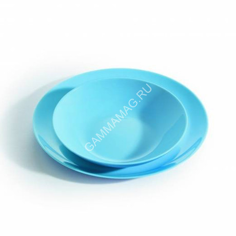 Тарелка стекло Luminarc "Diwali Light Blue" глуб. d20см Голубой P2021 *6/24