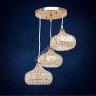 Люстра Е1536/3H FG 3*40W E27, 220V (h-350,d-450) VERNER LIGHTING *1
