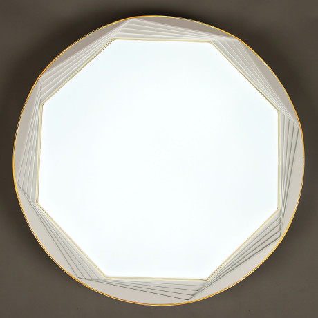 Светильник светодиодный акриловый 500мм 72W 8656/36W*2 orange 3 реж. пульт VERNER LIGHTING *1/5