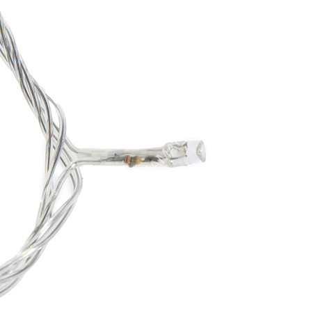 Гирлянда Нить 20м 200 LED желтый 8 режимов прозрачная нить 220V IP20 3556808 *1/60