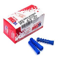 Дюбель распорный усиленный BROZEX 8,0*40 коробка (40шт) *10
