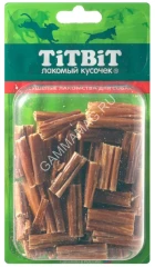 TiTBiT 0,04кг лакомство набор для дрессуры N3 (кишки говяжьи) - Б2-М
